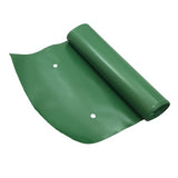 Frost King DE300 12' ft x 7" Green Plastic Flexible Roll Out Downspout Extender - Quantity of 3