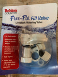 Freeland FF Free-Flo Heavy-Duty Plastic No Float Automatic Livestock Watering Shutoff Valve - Quantity of 3