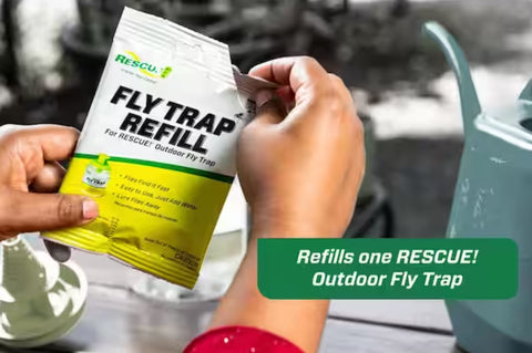 Rescue FTA-DB12 Fly Trap Attractant Refill Bait - Quantity of 30