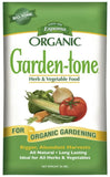 Espoma GT36 36 LB Bag Of Garden Tone All Natural 3-4-4  Vegetable Food - Quantity of 1