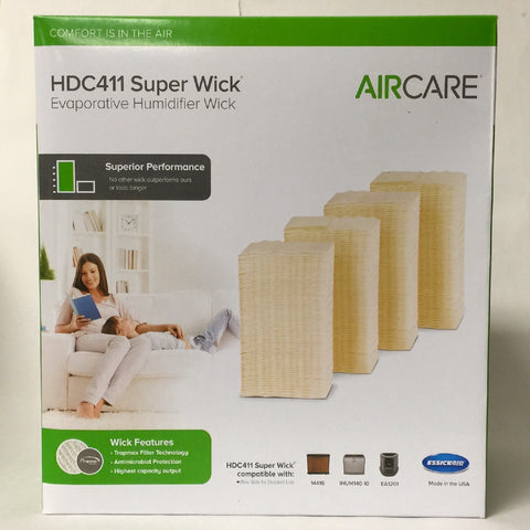 Essick HDC411 4-Pack of Air Care Super Wick Humidifier Replacement Filters