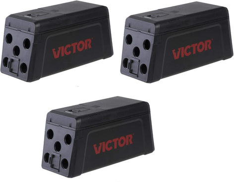 Victor M241B Indoor Electronic Rat & Mouse Trap - Quantity of 3