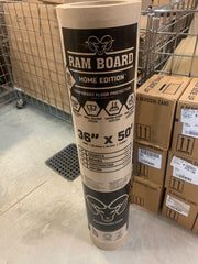Ram Board RBHE3650 36" Inch x 50' Foot Roll of Floor Protection Fiberboard