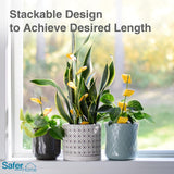 Safer SH5026 8-Count Pack of Non Toxic Houseplant Whitefly & Insect Sticky Stake Traps