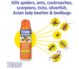 Terro T2302 16 oz Can of Spider Killer + Ant Scorpion Roach Bedbug & Tick Killer Spray