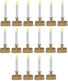 Sylvania V1533-88 9" Battery Operated Gold LED Window Candle - Quantity of 16
