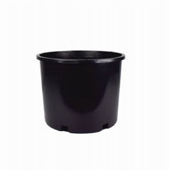 HC Companies NSR007G0G18 #7 6.24 Gallon Black Plastic Nursery Grower Planter Pots