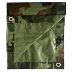 ITM MD-GT-CG-1012 10' Foot x 12' Foot Poly Camouflage Storage Tarp Cover