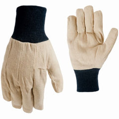 Tru-Guard 9137-26 Large, General Purpose Cotton Canvas Work Gloves With Knit Wrist