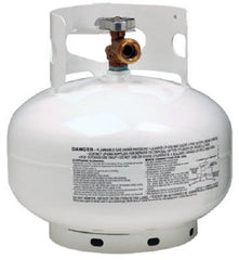 Manchester 10393.1  11 lb Steel Propane Tanks w QCC1 Valve & Overfill Device