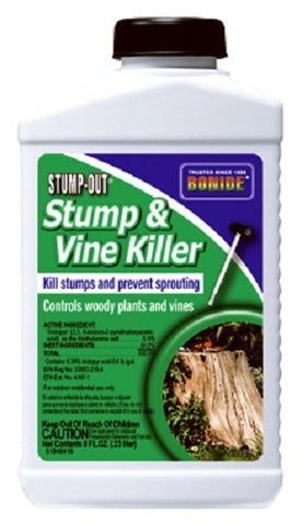Bonide 2746 8 oz Bottle Of Concentrate Liquid Stump and Vine / Woody Plant Control - Quantity of 4