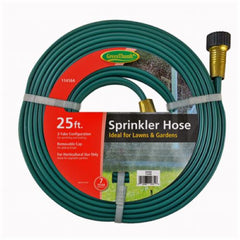 Green Thumb GTFS25 25' Foot 3-Tube Vinyl Sprinkler / Soaker Hose