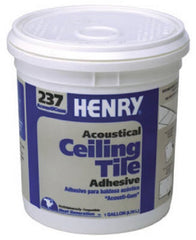 Henry 12016 1 Gallon Of #237 Acoustical Ceiling Tile Latex Adhesive / Glue