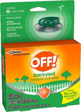 SC Johnson 75203 6-Count Pack Of Patio & Deck Mosquito Coil Refills - Quantity of 4