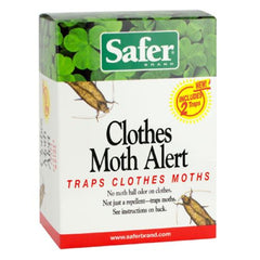 Safer 07270 2-Pack of Clothes Moth Alert Traps
