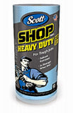 Scott 32992 Heavy Duty 60 Count Rolls Of Blue Shop Towels - Quantity of 3