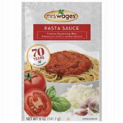 Mrs. Wages W538-J4425 5 oz Tomato Sauce & Canning Mix Pasta / Spaghetti Sauce