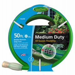 Green Thumb GTAW5850 All-Weather 5/8" Inch x 50' Foot Medium-Duty Garden Hose