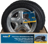 Ames / Jackson SFFTCC 16" Sport Flat Free Replacement Wheelbarrow Tire With Wheel - Quantity of 2