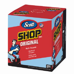 Scott 75190 200 Pack Boxed Blue Shop Towels