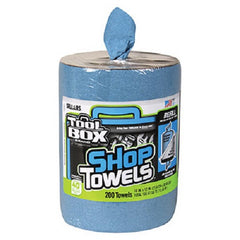 Tool Box 5520701 200 Count Blue Shop Towel Refill For Dispenser Bucket