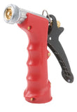 Fiskars / Gilmour 805722-1011 Commercial Threaded Front Brass Head Pistol Grip Hose Nozzle - Quantity of 6