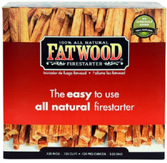 Wood Products 9987 5 LB Box .125 Cubic Feet Of Fatwood Firestarter