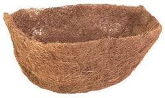 Panacea Products 88597 22" Half Round Wall Basket Planter Coco Liners
