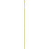 Hillman 848639 48" Fiberglass Yellow Reflective Driveway Marker - Quantity of 6