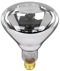 Satco S4999 250 Watt R40 Dimmable Clear Heat Lamp Bulbs