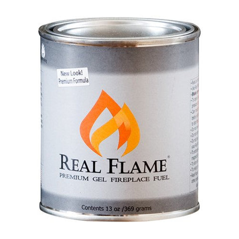 Real Flame 2112 13 oz Real Flame Premium Gel Fireplace Fuel  - Quantity of 4