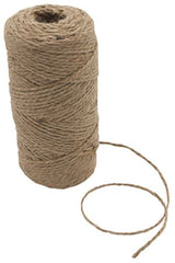 Orbit SMG12107W 252' Roll Of Natural Jute Brown Twine