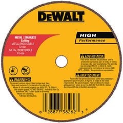 Dewalt DW8706 3" x .035" x 3/8" Small Metal Stainless Steel Cut Off Wheels