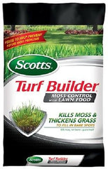 Scotts 38505 5,000 sq ft Turf Builder Moss Control w/ Lawn Food Fertilizer