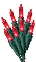 Holiday Wonderland 40843-88A 100 Count Red LED Mini Christmas Light Sets
