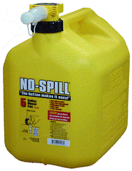 3 ea NO SPILL 1457  5 GALLON CARB COMPLIANT YELLOW DIESEL FUEL CAN CONTAINERS
