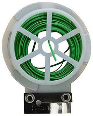 12 ea Miracle Gro SMG12118W 80 ft Roll Green Plastic Plant Twist Ties w Cutter