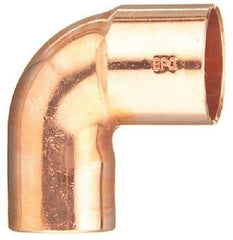 Nibco W01550T 1/2" Wrot Copper 90 Degree Street Elbows / Plumbing Fittings - Quantity of 25