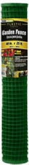 YardGard 889250A 40" x 25 ft 1" Mesh Green PVC Garden Border Fence Fencing - Quantity of 4 rolls