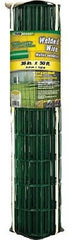 Midwest 308357A 36" x 50' 4" x 2" Green PVC Coated Mesh Welded Wire Fencing