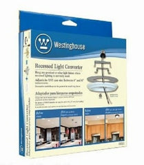 Westinghouse 01011 Recessed Can Light Converter For Hanging Light Fixtures
