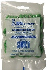 Neogen 2007 100 ct Livestock Latex Castration / Castrating Bands - Quantity of 25