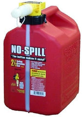 (6) No Spill 1405  2-1/2 GALLON CARB COMPLIANT GAS GASOLINE FUEL CANS