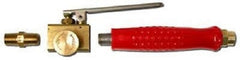 Red Dragon Flame Engineering V-880P/H-1 Brass Burner Squeeze Valve With Handle