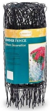Panacea 89309 14"H x 20'L Green Arch Top Garden Border Fence / Fencing - Quantity of 4