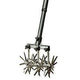 Lewis Tools Yard Butler RC-3 37" Rotary Garden Cultivator w Extendable Handle