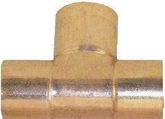 Nibco W01640T 1/2" x 1/2" x 1/2" Copper Tee Plumbing Fitting - Quantity of 25