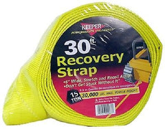 (5) ea  Keeper 02963 6" x 30' 30,000 lb HD Vehicle Recovery Straps w Loop Ends