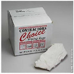 Painters Choice 6414-05-TS 5lb BOXES WHITE COTTON PAINTER / CONTRACTOR WIPING RAGS - Quantity of 4 boxes