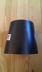 Imperial Mfg # BM0039 7" x 6" 24 Gauge Black Oval To Round Stove Pipe Adapter